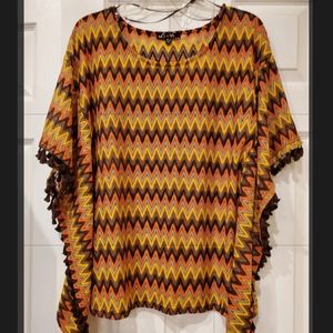 Womens Poncho size L/XL